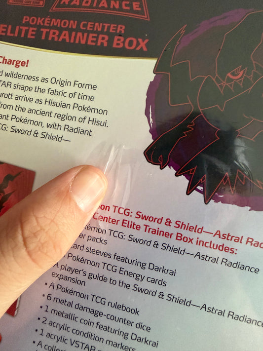 *TEAR* Astral Radiance Pokemon Center ETB