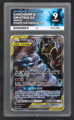 ACE 9 - Garchomp & Giratina GX SM193 Black Star Promo