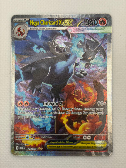 Mega Charizard X Ex 125/094 NM/M Phantasmal Flames