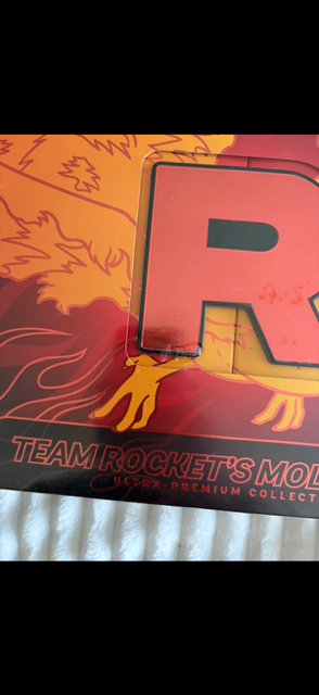 Team Rocket's Moltres ex Ultra-Premium Collection *TEAR*